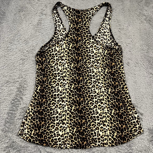 Cherish Racerback Tank Top Women's L Leopard Animal Print USA - Picture 8 of 10